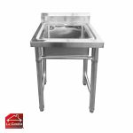 Lavafondo sin Secador 1 Recipiente 550x500x300 mm. Ecobeck