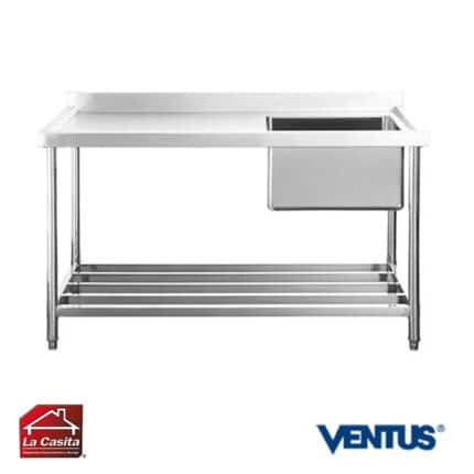 Lavafondos 1 Recipiente Secador Izquierdo 50x40x30 Ventus