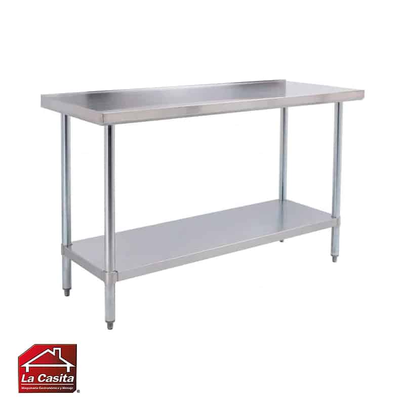 Mesón-De-Trabajo-140x60-cm.-Centro-Full-Acero-Inoxidable-CVC