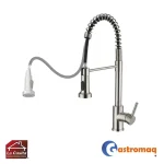 Llave Lavaplatos Monomando con Grifo Flexible/Extensible Gasfix