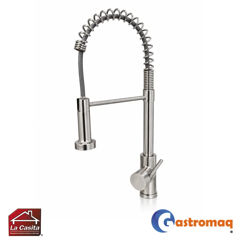 Llave-Lavaplatos-Monomando-Grifo-Flexible-Extensible-Gastromaq-2 Llave Lavaplatos Monomando Grifo Flexible Extensible Gastromaq - Imagen 1