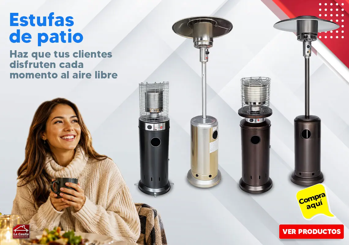 estufas de patio para terrazas