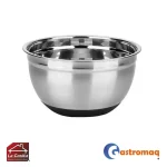 Bowl Acero Con Tapa 26 cm. Antideslizante Gastromaq