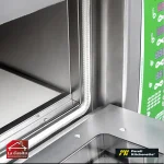Horno De Piso U HPK-2/D 40x60 Eléctrico 380V 2 Cámaras Pareti Kitchenette - Imagen 4