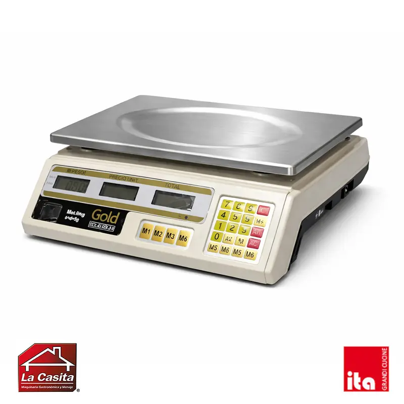Balanza-40-kg.-Gold-LCD-ITA Balanza 40 kg. Gold LCD ITA - Imagen 1