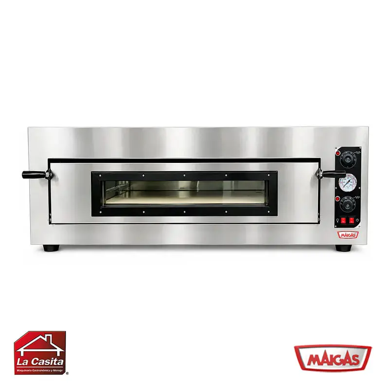 Horno-Pizzero-Eléctrico-Trifásico-Maigas Horno Pizzero Eléctrico Trifásico Maigas - Imagen 1