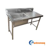 Lavafondos 1 Depósito 70 cms. Con Secador Derecho Gatromaq