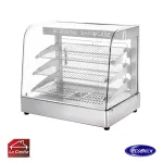 Vitrina Templada 65 cm. Acero Vidrio Ecobeck