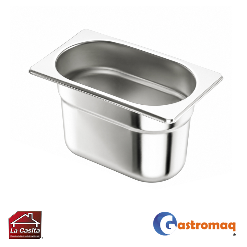 deposito-acero-gn-1-9-x-10-10-8-x-17-6-x-10-cm-gastromaq-1 Depósito Acero GN 1/9 x 10, 10.8 x 17.6 x 10 cm. Gastromaq