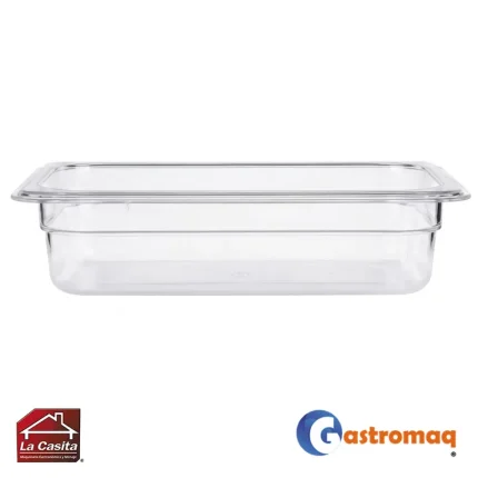 Depósito Gastronómico Policarbonato GN 1/2 x 15 Gastromaq