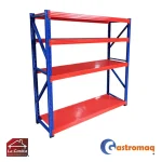 Repisa Rack 4 Niveles 200x60x200 cm. (500 kg. por nivel) Gastromaq