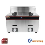 Freidora 2 Depósitos 6 Lts. a Gas Gastromaq