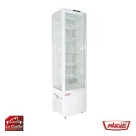 Vitrina Pastelera Vertical 288 Lts. Blanca Maigas